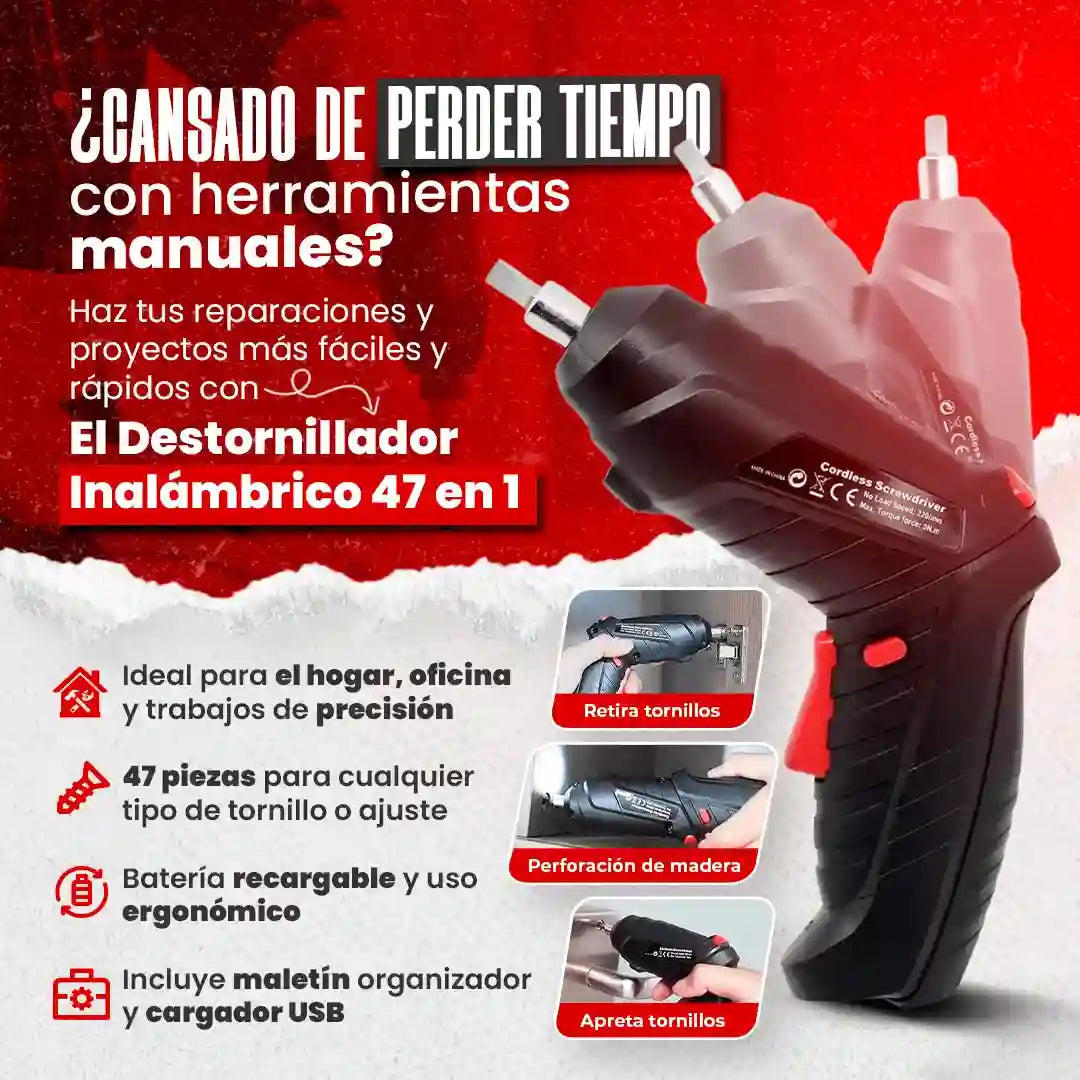Destornillador inalambrico
