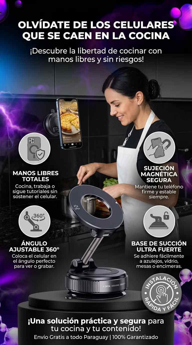 Soporte Magnetico Para Cocina